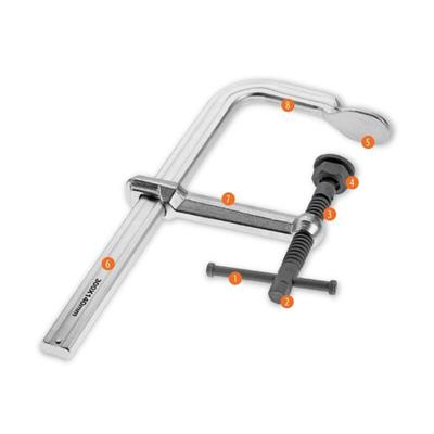 Kanca Ağır Tip dövme Çelik İşkence 25 cm 250x140mm