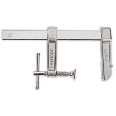 Kanca Schwerlast-Ganzstahl-Schraubzwinge 20 cm – 200x120 mm