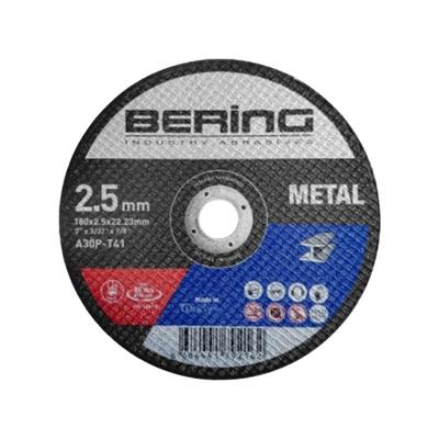 Bering Metal Cutting Discs • Type 41 • Flat / Convex - 180 x 2.5 x 22.23