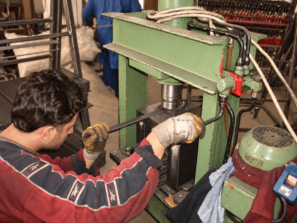 Au cœur de l’atelier de fabrication