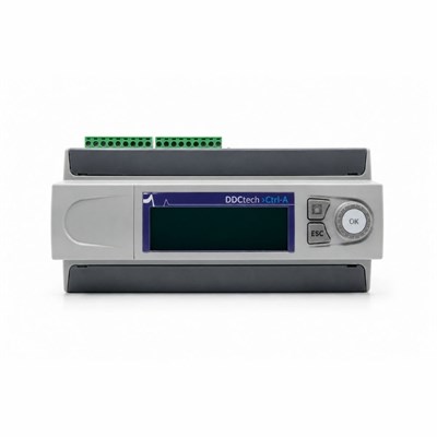 DDCtech CTRL-B Modbus TCP/IP Ekranlı Kontrol Cihazı, 16UI, 2DI, 6AO, 4TR