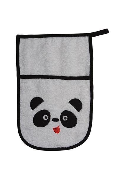 Sevimli Panda Bebek Banyo Lifi & Kesesi