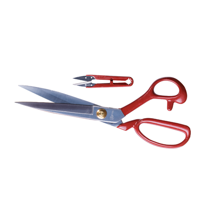 Pın Profesyonel Paslanmaz Çelik Kırmızı Terzi Makası 11