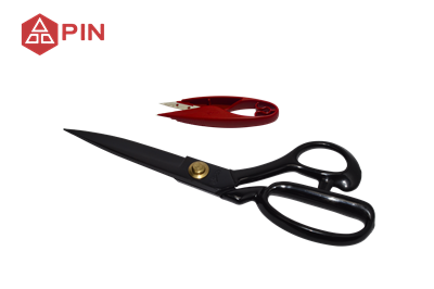 Pın Profesyonel Paslanmaz Çelik Siyah Terzi Makası 9