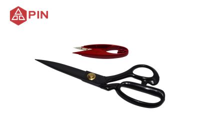 Pın Profesyonel Paslanmaz Çelik Siyah Terzi Makası 8