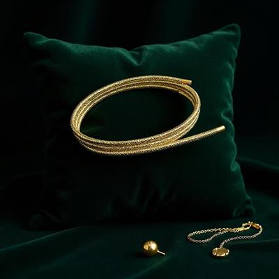 Gold Simli Dolama Mıknatıslı Bileklik