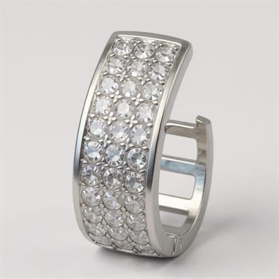 3 Sıra Su Yolu Silver Küpe