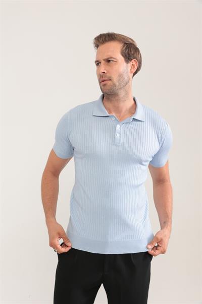 %100 Pamuk Erkek Polo Yaka Tişört