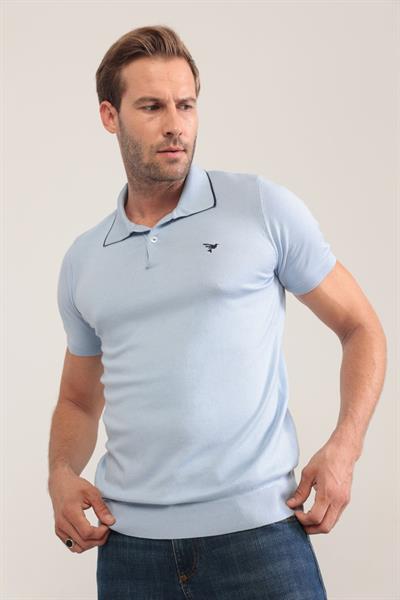 Erkek Polo Yaka Triko Tişört