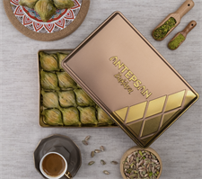 Antep Fıstıklı Midye Baklava Özel Hediye Kutulu 850 G