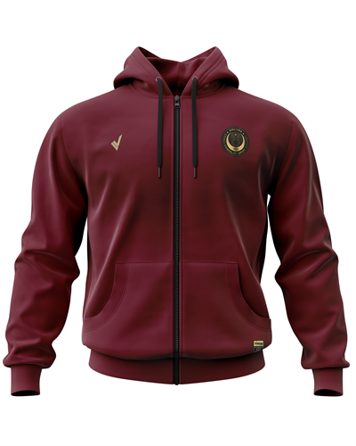 Gençlerbirliği Bordo Fermuarlı Hoodie