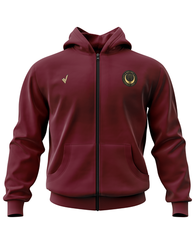 Gençlerbirliği Çocuk Fermuarlı Bordo Hoodie