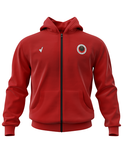 Gençlerbirliği Çocuk Fermuarlı Kırmızı Hoodie