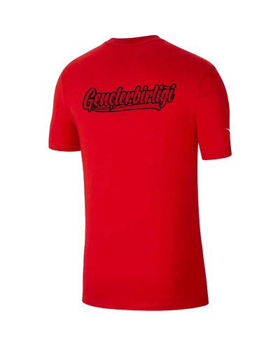 Gençlerbirliği Kırmızı Pamuklu Futbol  T-shirt  