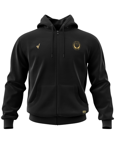 Gençlerbirliği Siyah Fermuarlı Hoodie