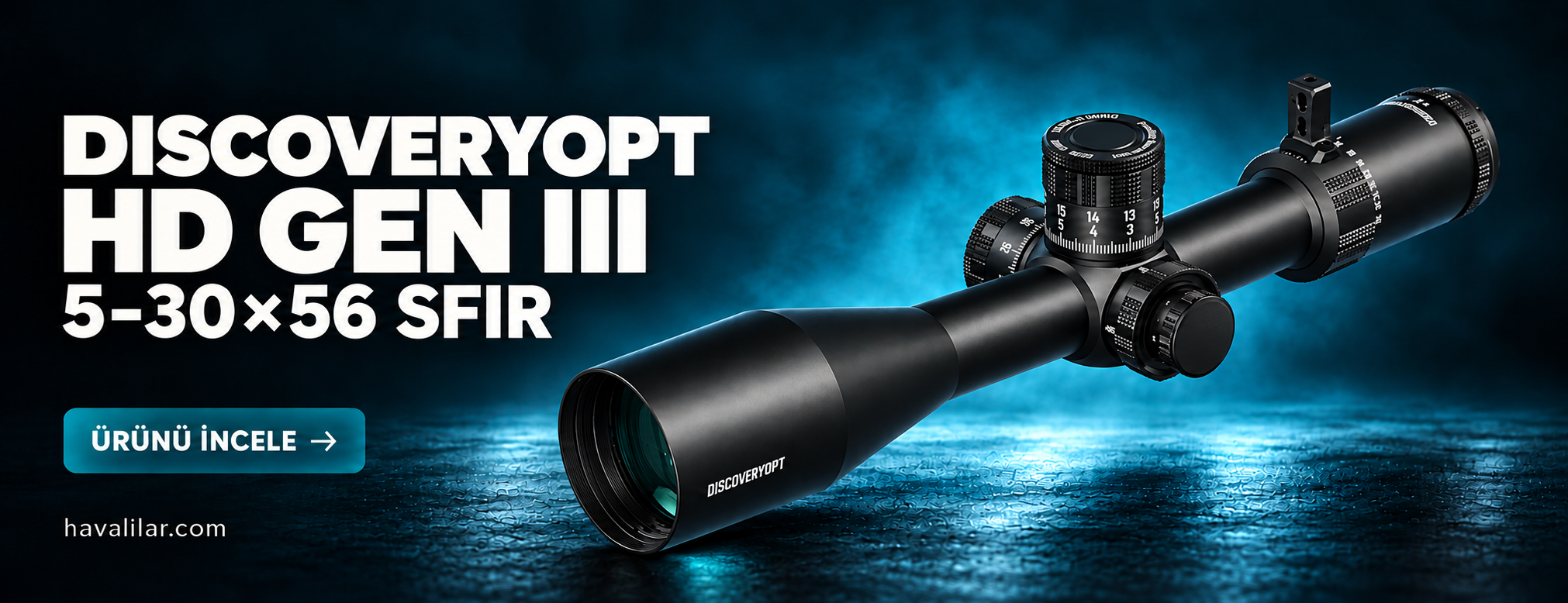 Discoveryopt HD GEN III 5-30x56 SFIR