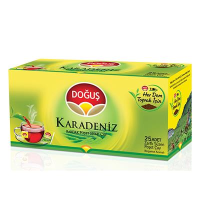 Doğuş Karadeniz Süzen Poşet Çay 25X2 Gr (Bergamot)