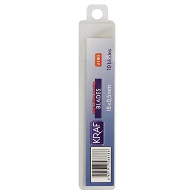 Kraf Maket Bıçağı Yedeği Geniş 618G 10 Lu 