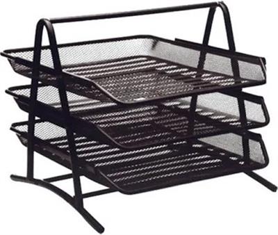 KRAF METAL EVRAK RAFI 3LÜ SİYAH 460G
