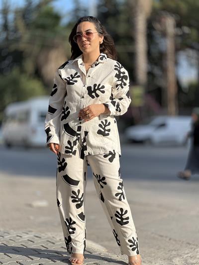 SİYAH DESEN TAKIM