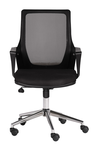 Ofisbazaar Alf Fileli Çalışma Koltuğu | Ergonomik Şef ve Toplantı Koltuğu Siyah Fileli