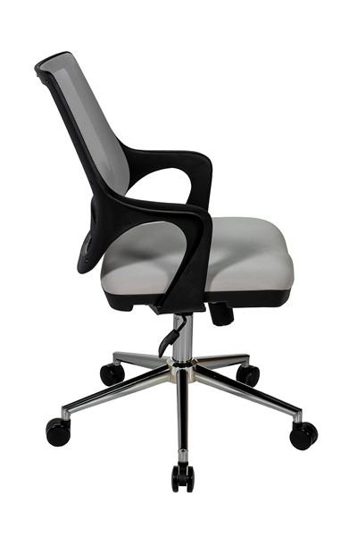 Ofisbazaar Buya Fileli Çalışma Koltuğu | Ergonomik Şef ve Toplantı Koltuğu Gri