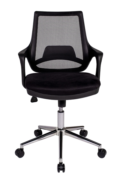 Ofisbazaar Buya Fileli Çalışma Koltuğu | Ergonomik Şef ve Toplantı Koltuğu Siyah Fileli