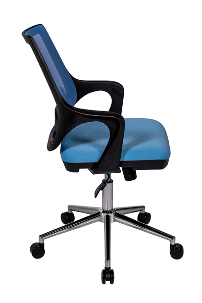 Ofisbazaar Buya Fileli Çalışma Koltuğu | Ergonomik Şef ve Toplantı Koltuğu Açık Mavi
