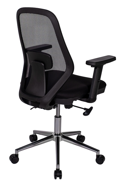 Ofisbazaar Dali Fileli Çalışma Koltuğu | Ergonomik Şef ve Toplantı Koltuğu Siyah Fileli