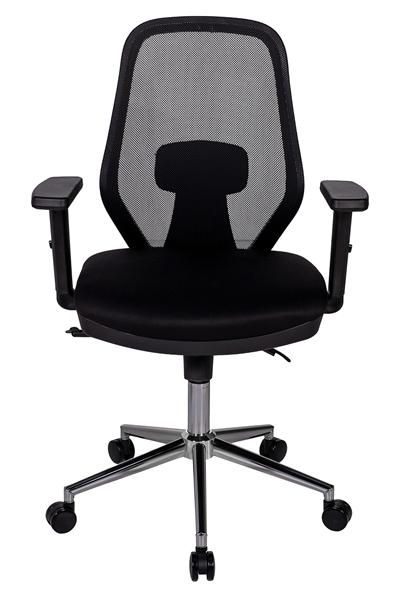Ofisbazaar Dali Fileli Çalışma Koltuğu | Ergonomik Şef ve Toplantı Koltuğu Siyah Fileli