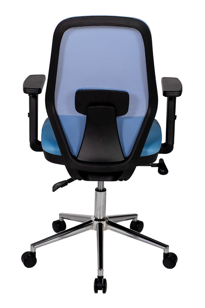 Ofisbazaar Dali Fileli Çalışma Koltuğu | Ergonomik Şef ve Toplantı Koltuğu Açık Mavi