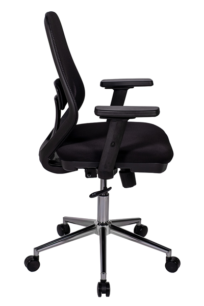 Ofisbazaar Dali Fileli Çalışma Koltuğu | Ergonomik Şef ve Toplantı Koltuğu Siyah Fileli