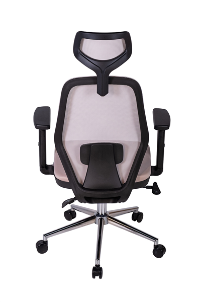 Ofisbazaar Dali Fileli Yönetici Koltuğu | Ergonomik Başlıklı Ofis Koltuğu Gri