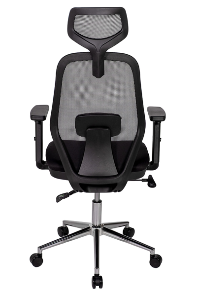 Ofisbazaar Dali Fileli Yönetici Koltuğu | Ergonomik Başlıklı Ofis Koltuğu Siyah Fileli