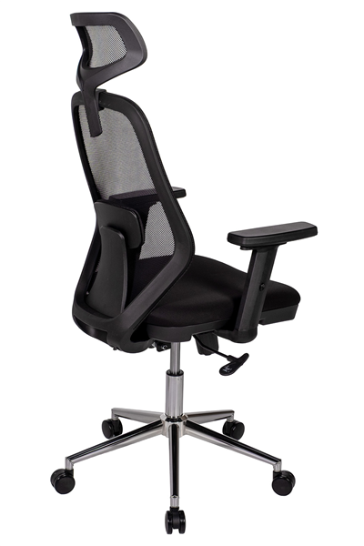 Ofisbazaar Dali Fileli Yönetici Koltuğu | Ergonomik Başlıklı Ofis Koltuğu Siyah Fileli