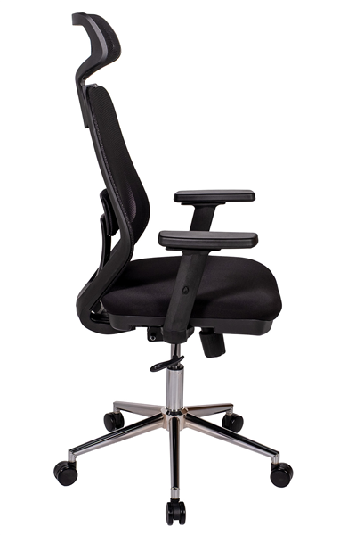 Ofisbazaar Dali Fileli Yönetici Koltuğu | Ergonomik Başlıklı Ofis Koltuğu Siyah Fileli