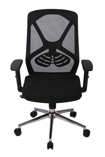 Ofisbazaar Dolphin Siyah Fileli Çalışma Koltuğu | Ergonomik Şef ve Toplantı Koltuğu Siyah Fileli