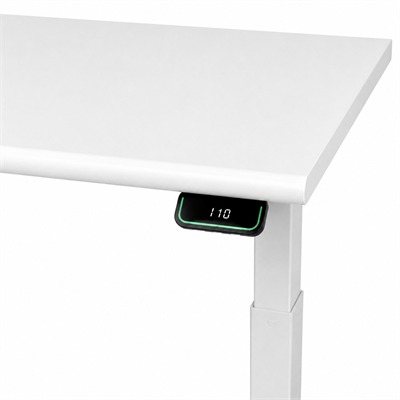 Ofisbazaar Elevate 4 Hafızalı Elektrikli Yükseklik Ayarlı Çalışma Masası 140 × 70 cm – Beyaz