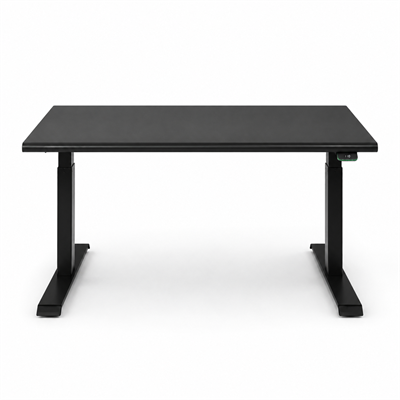 Ofisbazaar Elevate 4 Hafızalı Elektrikli Yükseklik Ayarlı Çalışma Masası 140 × 70 cm – Siyah