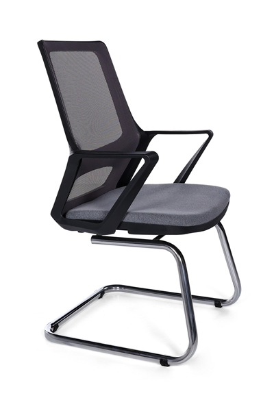 Ofisbazaar Lizz Gri Fileli Bekleme Koltuğu | Ergonomik Ofis ve Ev Koltuğu Gri