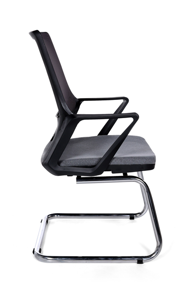 Ofisbazaar Lizz Gri Fileli Bekleme Koltuğu | Ergonomik Ofis ve Ev Koltuğu Gri