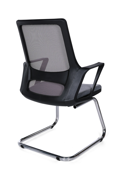 Ofisbazaar Lizz Gri Fileli Bekleme Koltuğu | Ergonomik Ofis ve Ev Koltuğu Gri
