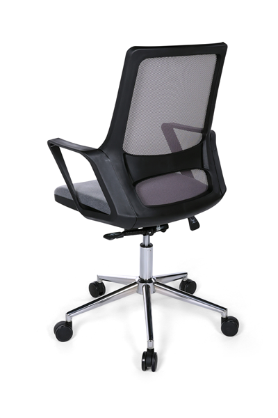Ofisbazaar Lizz Gri Fileli Çalışma Koltuğu | Ergonomik Ofis ve Ev Koltuğu Gri