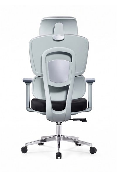 Ofisbazaar Ocean Premium Ergonomik Yönetici Koltuğu | Başlıklı ve Bel Ayarlı Ofis Koltuğu Siyah