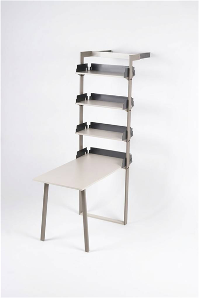 Ofisbazaar Shelf X-Pro 120x60 cm Duvara Monte Raflı Çalışma Masası