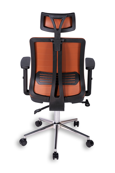 Ofisbazaar UP Deri Yönetici Koltuğu | Ergonomik ve Modern Tasarım Martin09 Kahverengi Deri