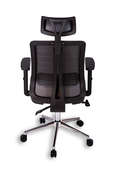 Ofisbazaar UP Deri Yönetici Koltuğu | Ergonomik ve Modern Tasarım Martin 06- Gri Deri