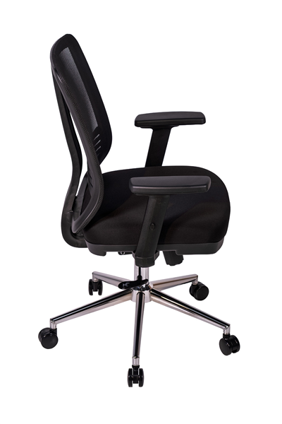 Ofisbazaar UP Fileli Çalışma Koltuğu | Ergonomik Şef ve Toplantı Koltuğu Siyah Fileli