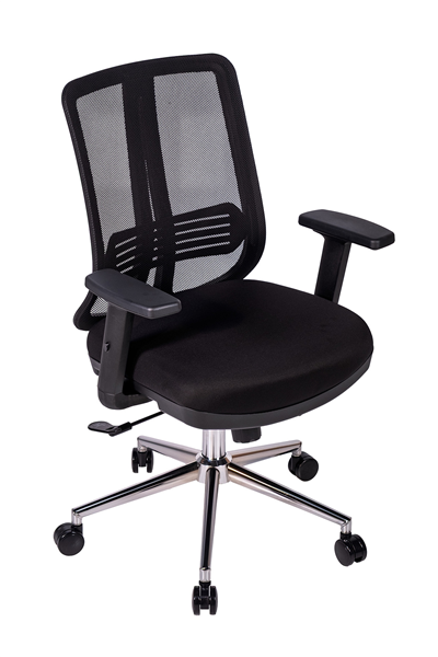 Ofisbazaar UP Fileli Çalışma Koltuğu | Ergonomik Şef ve Toplantı Koltuğu Siyah Fileli