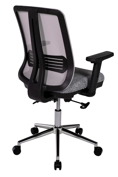 Ofisbazaar UP Fileli Çalışma Koltuğu | Ergonomik Şef ve Toplantı Koltuğu Gri